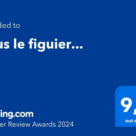 Sous Le Figuier... Apartmán *